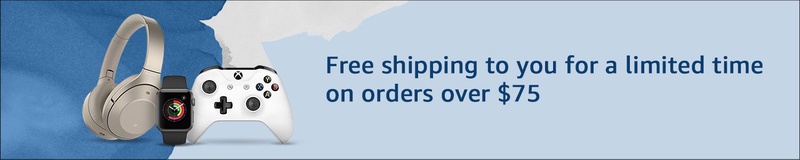 Free Shipping to You on Orders over $75 USD @ Amazon.com