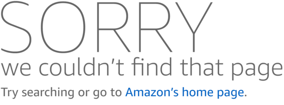 Amazon.com Page Not Found