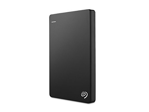 Seagate Backup Plus Slim 2TB Portable External Hard Drive USB 3.0, Black (STDR2000100)