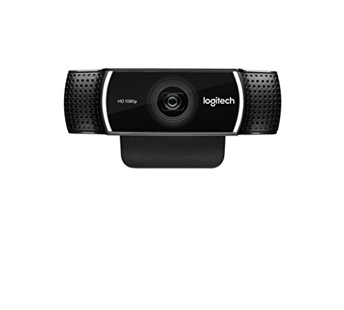Logitech C922x Pro Stream Webcam – 1080p HD Camera for Streaming and Recording at 60 FPS – Background Replacement Technology