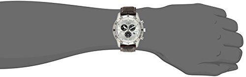 Citizen Men's BL5470-06A Stainless Steel Eco-Drive Watch with Leather Band