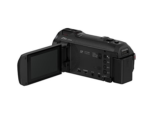 Panasonic HC-VX981K Ultra HD Camcorder with Wi-Fi Twin Camera and 4K Photo Features (Black)