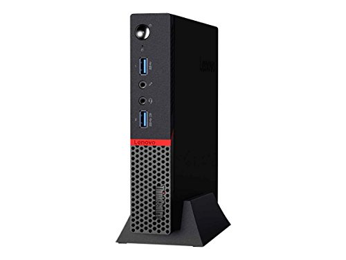 Lenovo ThinkCentre M700 10HY002AUS Tiny Desktop Computer (i5-6500T, 8 GB RAM, 256 GB SSD, Windows 7 Pro), Black