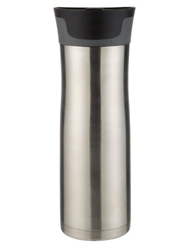 Contigo AUTOSEAL West Loop Vacuum Insulated Stainless Steel Travel Mug with Easy Clean Lid, 20oz, Stainless Steel