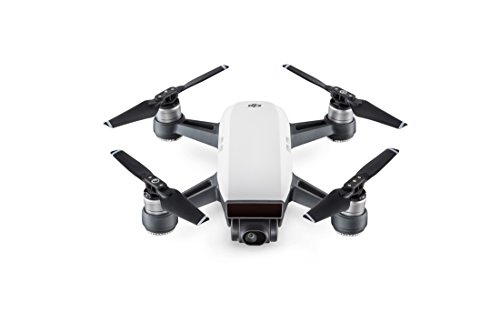 DJI CP.PT.000731 Spark Palm launch, Intelligent Portable Mini Drone, Alpine White
