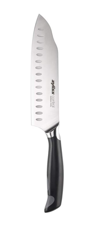 Amazon.com: Zyliss Control Santoku Knife - Professional Kitchen Cutlery - Premium German Steel, 7-inch: Kitchen & Dining