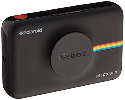 Polaroid Snap Touch Instant Print Digital Camera With LCD Display (Black) with Zink Zero Ink Printing Technology