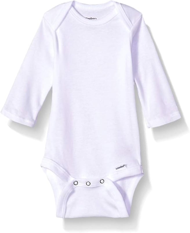 Amazon.com: GERBER Baby Girls' 5-Pack Organic Long-Sleeve Onesies Bodysuit: Clothing
