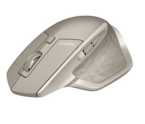Logitech MX Master Wireless Mouse, Large Mouse, Computer Wireless Mouse, Stone (910-004956)