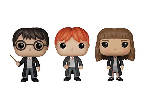 Funko Harry Potter POP! Movie Vinyl Collectors Set: Harry Potter, Ron Weasley & Hermione Action Figure