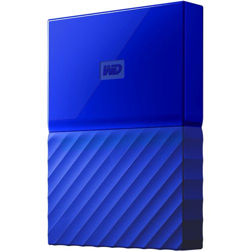 WD 1TB Blue  USB 3.0 My Passport  Portable External Hard Drive (WDBYNN0010BBL-WESN)