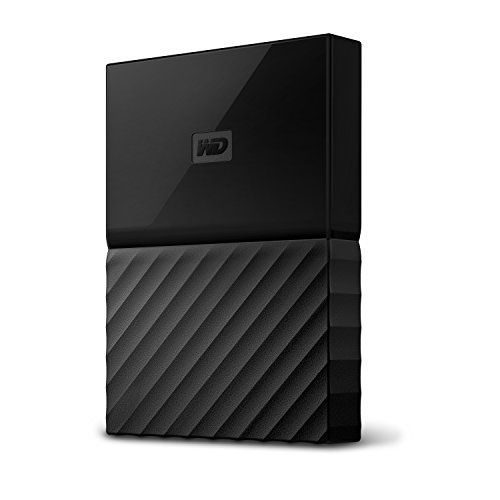 WD 1TB Black My Passport  Portable External Hard Drive - USB 3.0 - WDBYNN0010BBK-WESN
