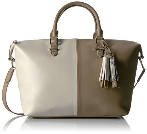 Nine West Face Forward Satchel, Sandstone/Milk/Natural Multi