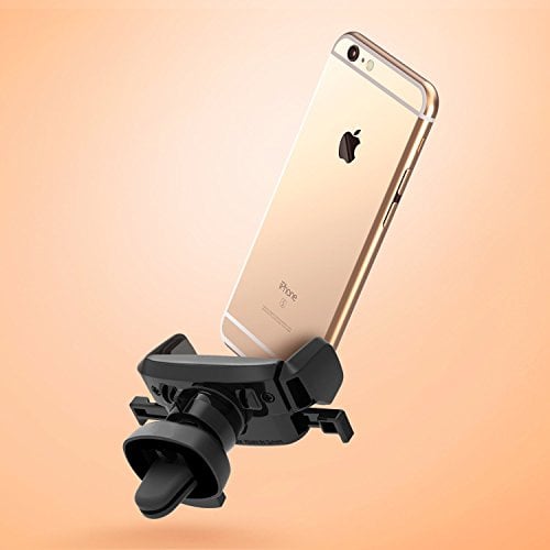 iOttie Easy One Touch Mini Air Vent Car Mount Holder Cradle for iPhone 7 7 Plus/ 6s Plus/6s/6, Galaxy S7/S7 Edge, EdgeS6/S6 Edge, Galaxy Note 5, Nexus 6, & Smartphones