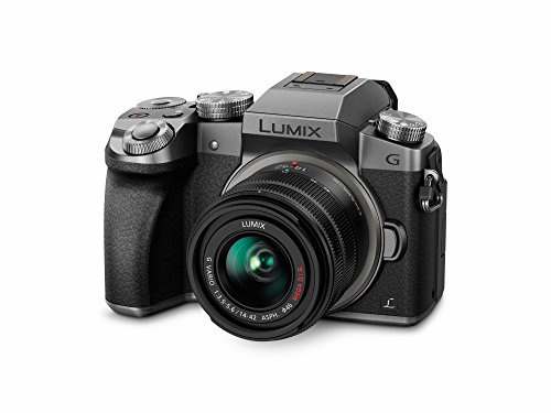 Panasonic LUMIX DMC-G7KS DSLM Mirrorless 4K Camera, 14-42 mm Lens Kit (Silver)