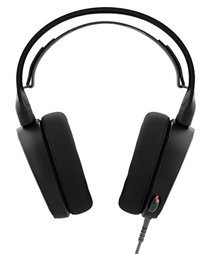 SteelSeries Arctis 5 RGB Illuminated Gaming Headset with DTS Headphone:X 7.1 Surround for PC, PlayStation 4, Xbox One, VR, Android and iOS - Black