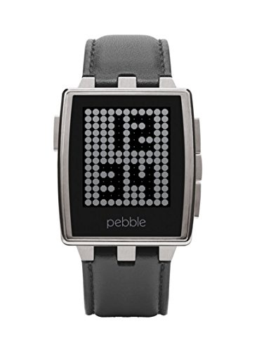 Pebble Steel Smartwatch Stainless