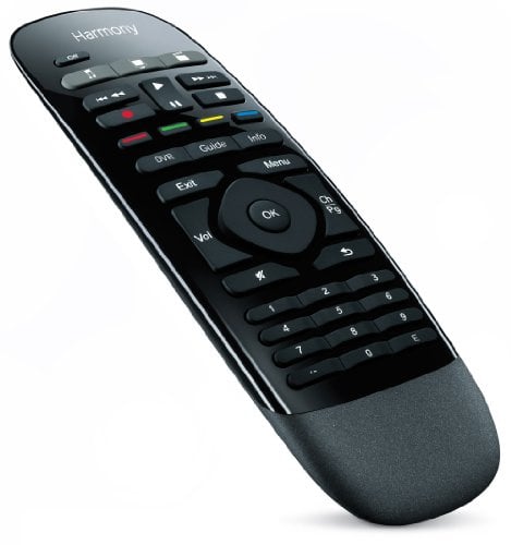 Logitech Harmony Smart Control with Smartphone App and Simple All In One Remote - Black