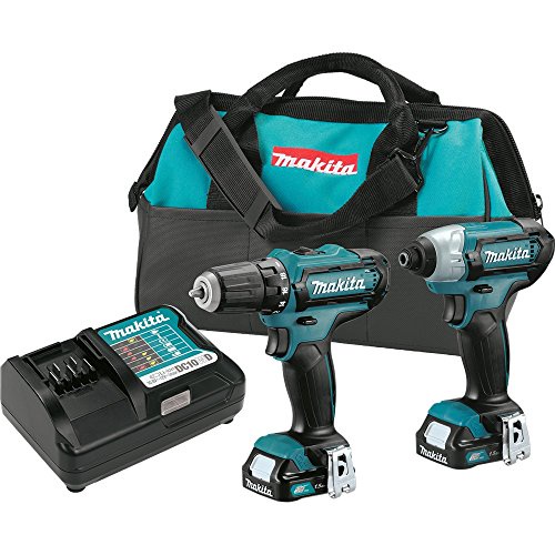 Makita CT226 12V Max CXT Lithium-Ion Cordless Combo Kit, (2 Piece)