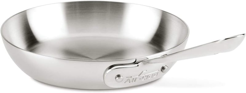 Amazon.com: All-Clad D3 Stainless Steel Dishwasher Safe 7.5-Inch Skillet: Kitchen & Dining