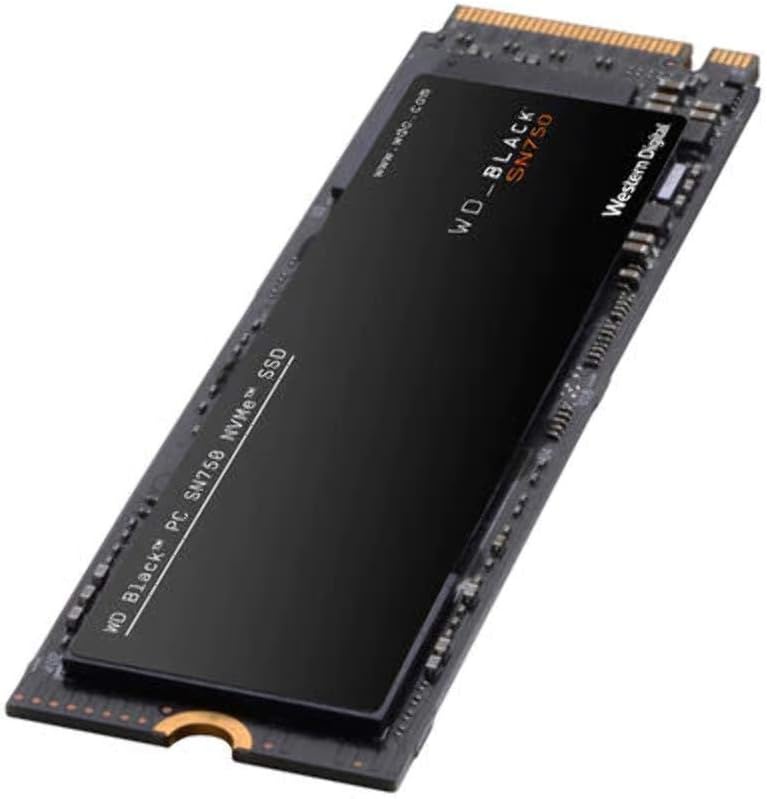 Amazon.com: Western Digital 2TB WD_Black SN750 NVMe Internal Gaming SSD - Gen3 PCIe, M.2 2280, 3D NAND - WDS200T3X0C: Computers & Accessories