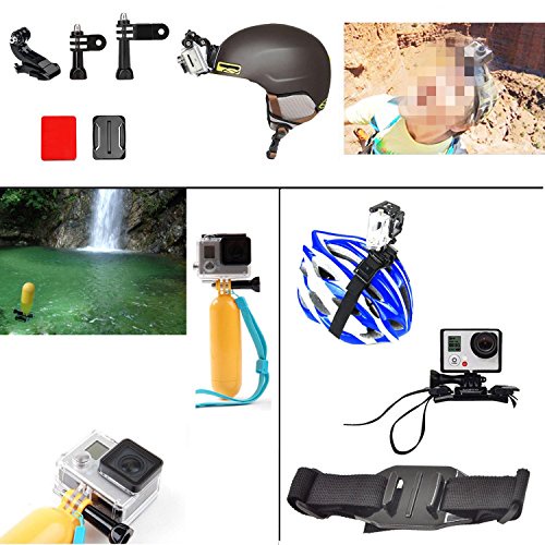 Erligpowht Basic Common Outdoor Sports Kit Ultimate Combo Kit 40 accessories for GoPro HERO 4/3+/3/2/1