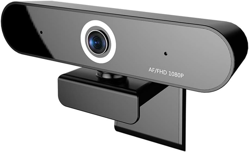 Amazon.com : Full 1080P Webcam, Auto Focus Computer Camera, Face Cam with Dual Microphone for PC, Laptops and Desktop, 90 Degree Extended View : Electronics