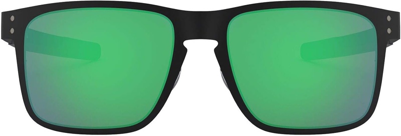 Amazon.com: Oakley Men's OO4123 Holbrook Metal Sunglasses, Matte Black/Jade Iridium, 55 mm: Shoes