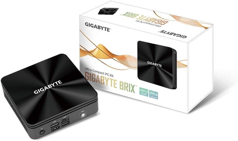Amazon.com: GIGABYTE BRIX GB-BRi3-10110 (Ultra Compact Mini PC/Dual SO-DIMM DDR4/Intel UHD Graphics 620/6xUSB 3.2 Gen2/ Intel Wireless-AC 3168/HDMI (2.0A)/Dual Band WiFi & Bluetooth 4.2/Gigabit LAN/RS232 Com): Computers & Accessories