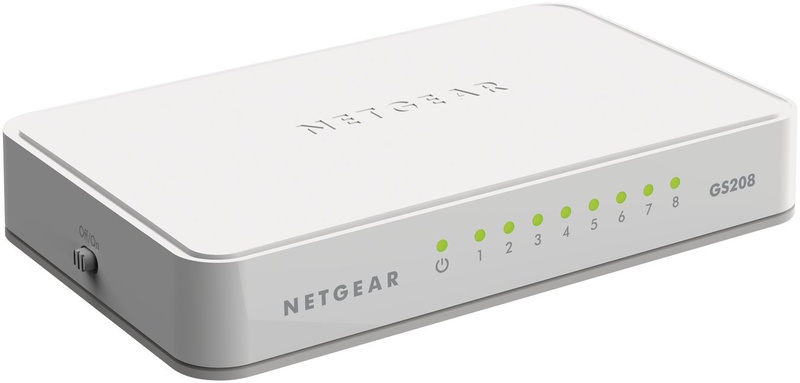 Amazon.com: NETGEAR 8-Port Gigabit Ethernet Unmanaged Switch, Desktop, Internet Splitter, Fanless, Plug-and-Play (GS208): Computers & Accessories