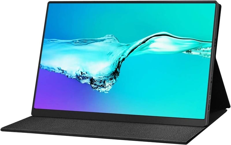 Amazon.com: Portable Monitor - 15.6 Inch USB-C FHD FreeSync HDR Portable Monitor 91% Screen-to-Body Ratio 1920x1080 USB-C Computer Display with Type-C MiniDP HDMI for Laptop PC Phone Mac Surface Xbox PS4 Switch: Computers & Accessories