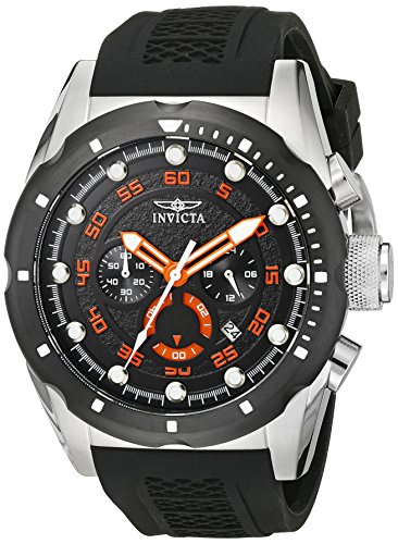 Invicta Men's 20305 Speedway Stainless Steel Watch with Black Band