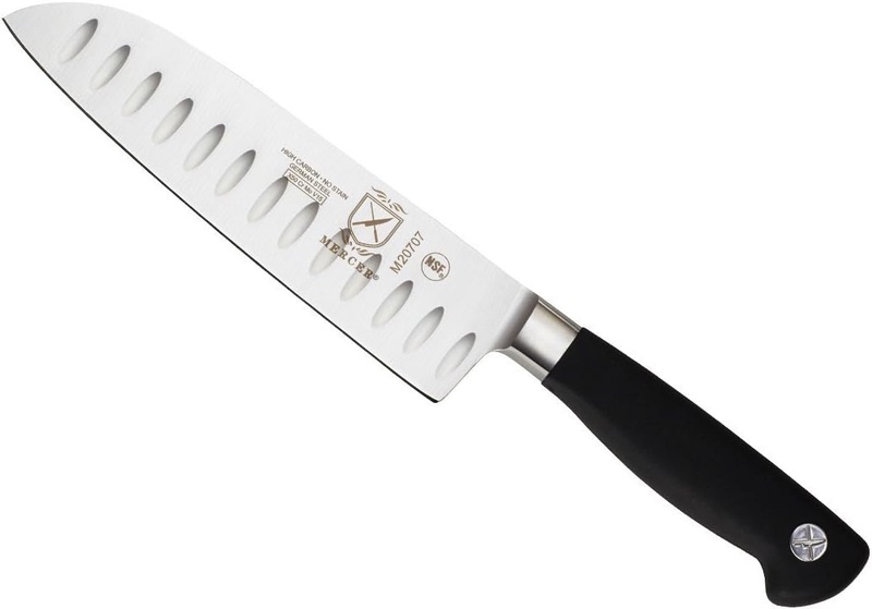 Amazon.com: Mercer Culinary Genesis Forged Santoku Knife, 7 Inch: Santoku Knives: Kitchen & Dining