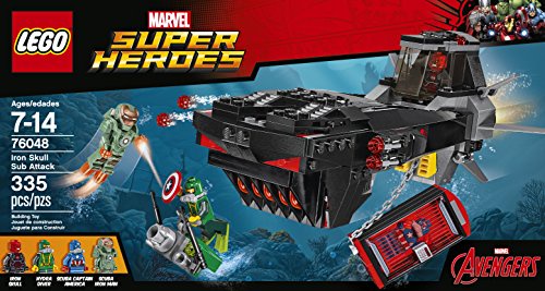 LEGO Super Heroes Iron Skull Sub Attack 76048