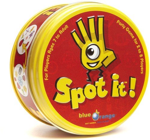 Spot it! 5 in 1 Educational Family Funny Card Game Party Game