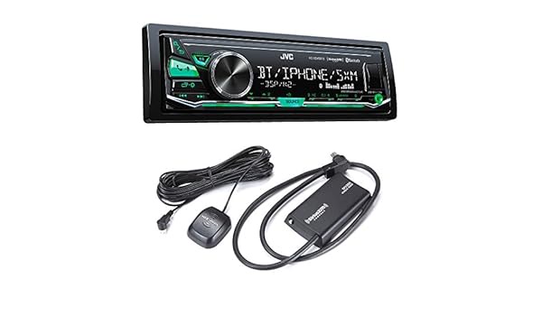 Amazon.com: JVC KD-X340BTS Bluetooth In-Dash Digital Media Car Stereo w/ Pandora & iHeartRadio Support with Sirius XM Tuner: Cell Phones & Accessories