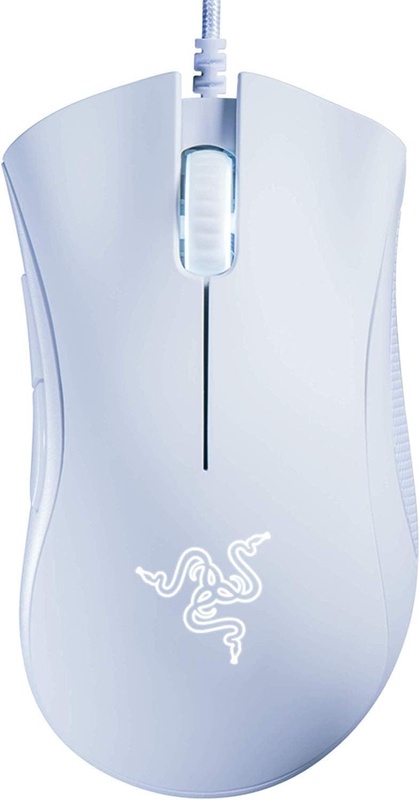 Amazon.com: Razer DeathAdder Essential Gaming Mouse: 6400 DPI Optical Sensor - 5 Programmable Buttons - Mechanical Switches - Rubber Side Grips - White: Computers & Accessories