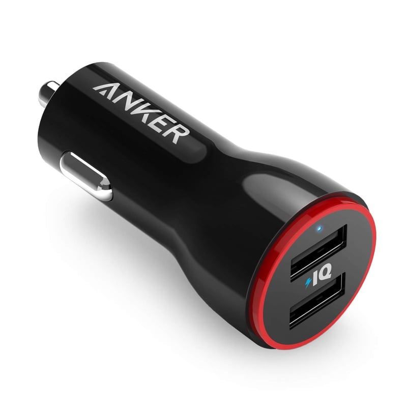 Amazon.com: Anker 24W Dual USB Car Charger, PowerDrive 2 for iPhone Xs/XS Max/XR / X / 8/7 / 6 / Plus, iPad Pro/Air 2 / Mini, Note 5/4, LG, Nexus, HTC, and More: Cell Phones & Accessories