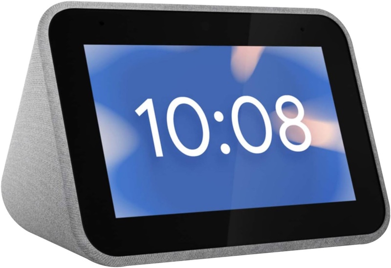 Amazon.com: Lenovo Smart Clock with The Google Assistant: Home Audio & Theater