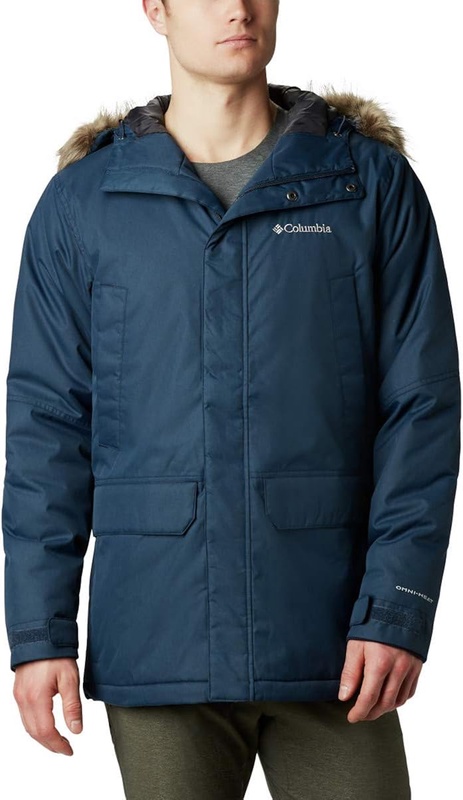 Amazon.com: Columbia Men's Penns Creek II Parka, Collegiate Navy, Small: Clothing