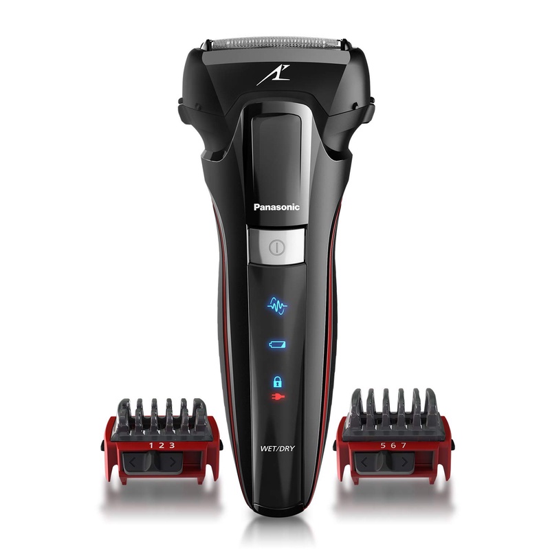 Amazon.com: Panasonic Hybrid Wet Dry Shaver, Trimmer & Detailer with Two Adjustable Trim Attachments, Pop-up Precision Detail Trimmer & Shave Sensor Technology, Cordless Razor for Men, ES-LL41-K, Black: Beauty