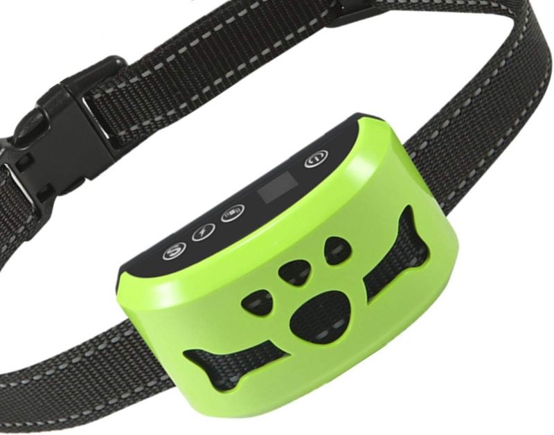 Amazon.com : Dog No Bark Collar with Smart Detection Vibration and Harmless Shock- Rechargeable Anti Barking Device for Small Medium and Large Dog (Green) : Pet Supplies