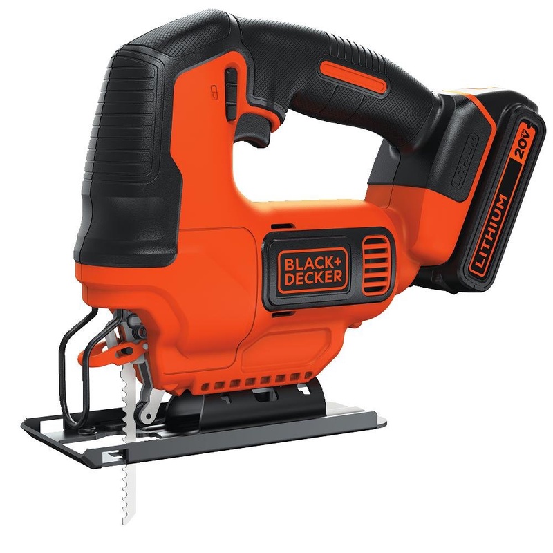 BLACK+DECKER BDCJS20C 20V MAX JigSaw with Battery and Charger - - Amazon.com