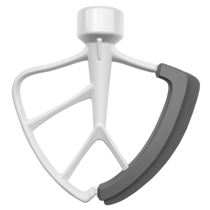 Amazon.com: KITCHPOWER 4.5-5 Quart Flex Edge Beater for KitchenAid Tilt-Head Stand Mixers White: Kitchen & Dining