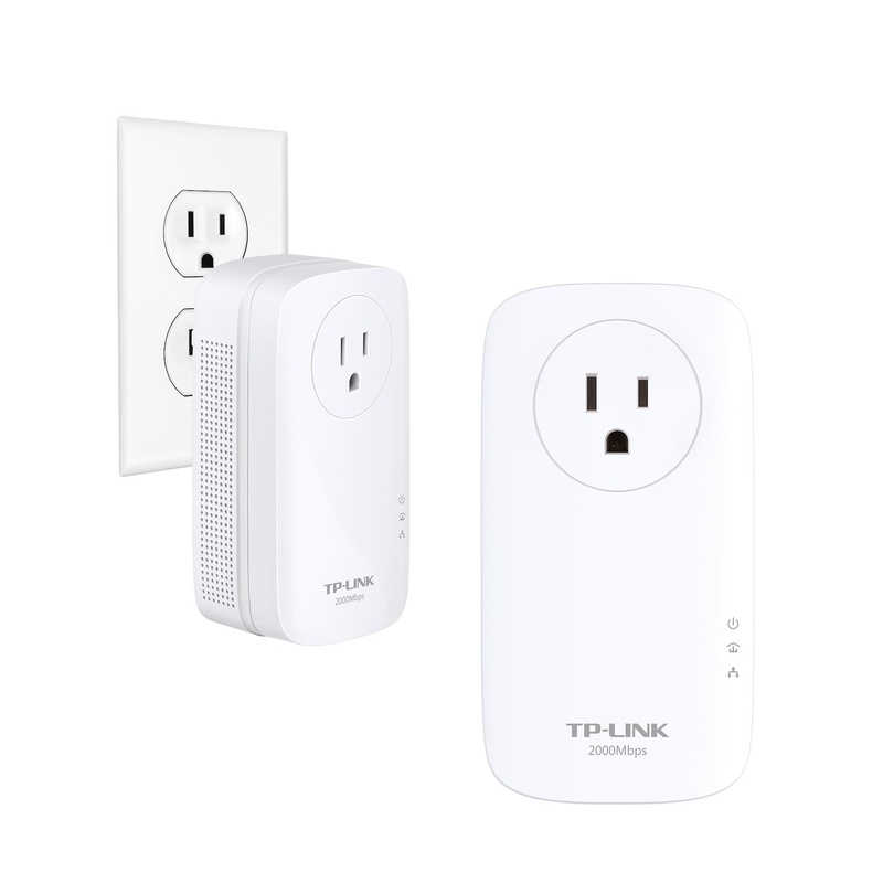 Amazon.com: TP-Link AV2000 Mbps Powerline Ethernet Adapter - Gigabit Port, Ethernet Over Power, Plug&Play;, Power Saving, MU-MIMO, Noise Filtering(TL-PA9020P KIT): Electronics