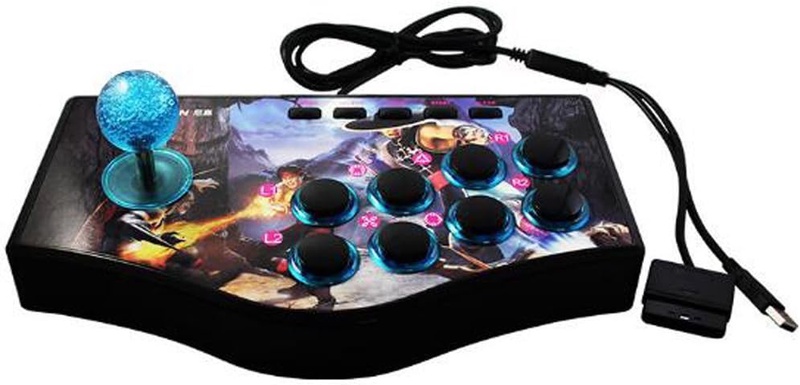 Amazon.com: SUNCHI 3 in 1 Arcade Fight Stick Fighting Joystick Game Controller for PC / PS3 / Android TV Box/Raspberry Pi/Retro Pie: Computers & Accessories