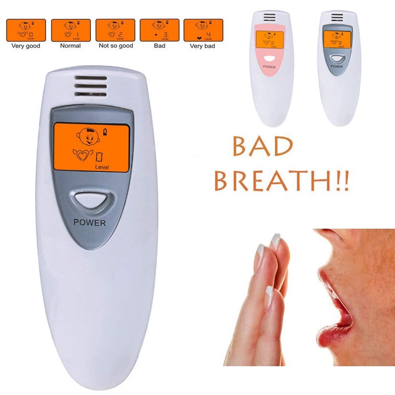 Amazon.com : Pocket Bad Breath Tester Odor Detector Health Care Gadgets Breathalyzer Analyzer Breathe Smell Checker - Japan Hot Sale!!! (Gray) : Beauty
