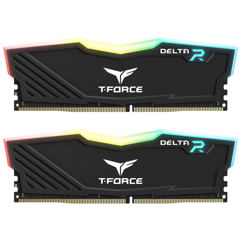 Amazon.com: TEAMGROUP T-Force Delta RGB DDR4 16GB (2x8GB) 2666MHz (PC4-21300) CL15 Desktop Memory Module ram TF3D416G2666HC15BDC01 - Black: Electronics