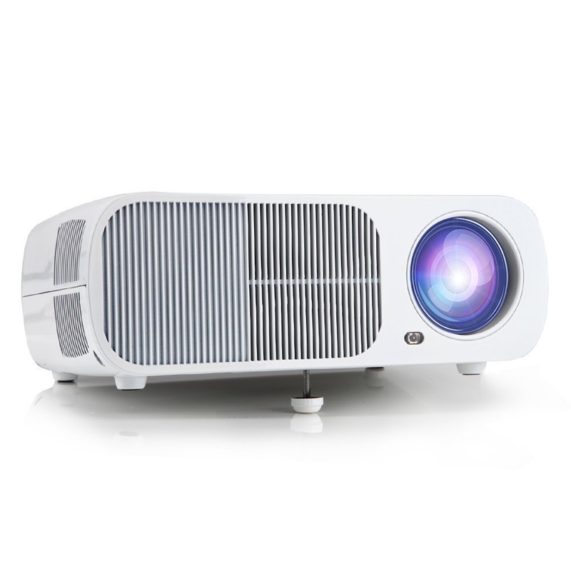 Amazon.com: iRULU Portable Multimedia LED Video Projector with VGA USB TV AV HDMI for Home Cinema Theater, Child Games - White: Electronics