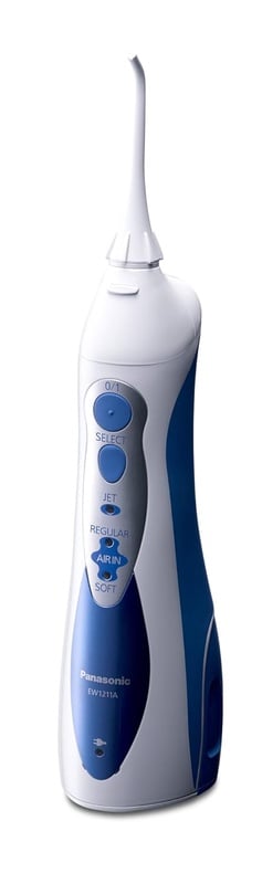 Amazon.com: Panasonic Cordless Water Flosser, 3 Speed Pressure Settings Oral Irrigator, Washable, Rechargeable Portable For Travel And Home - EW1211A: Beauty